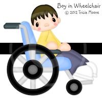 Boy in Wheelchair