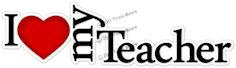 I Love My Teacher Title